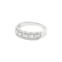 Anello Salvini Donna Magia in Oro bianco Diamante 34 Ct 20101047 - 20101047
